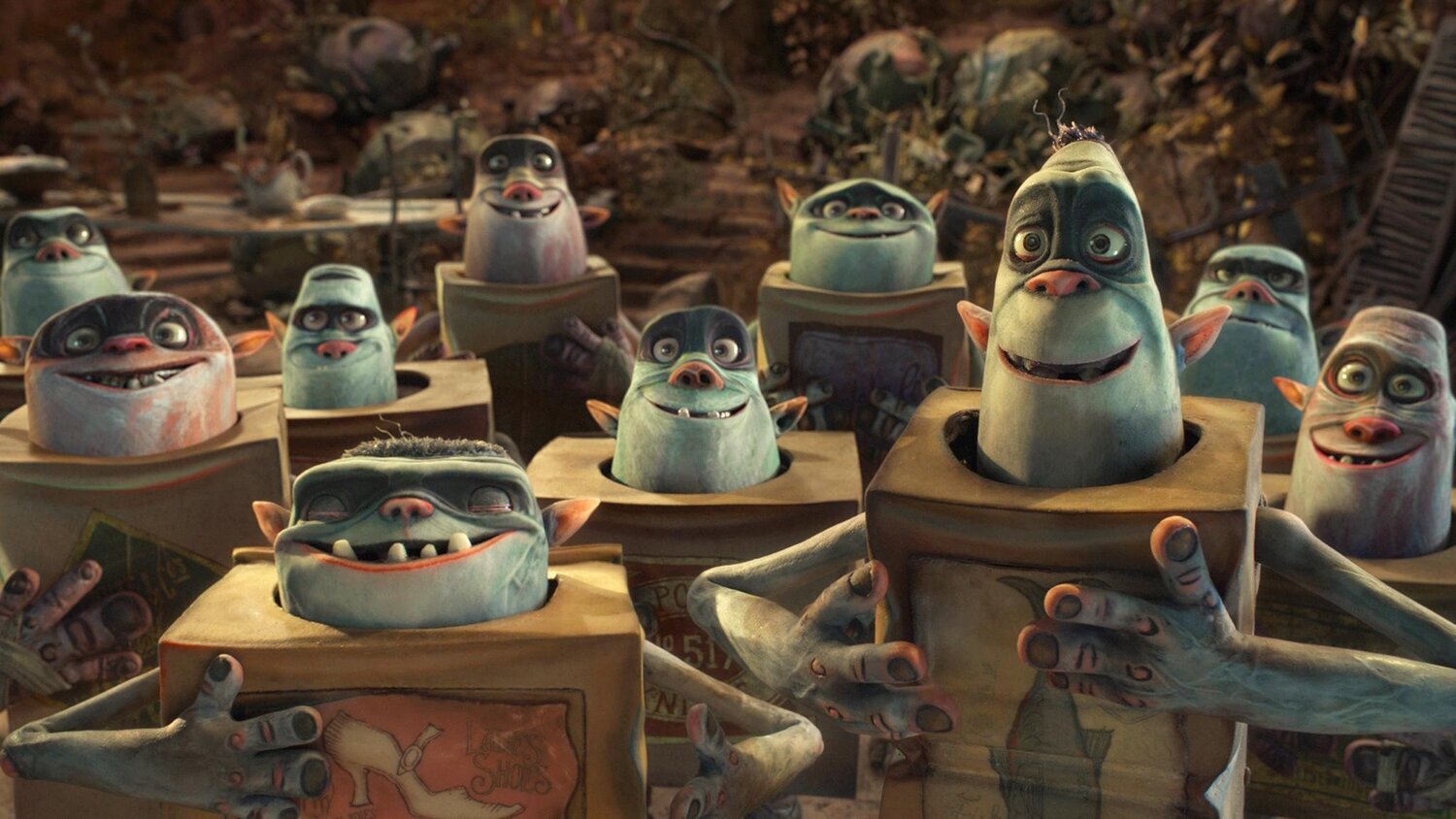 Kutu Cüceleri: Yaratıklar Aramızda-The Boxtrolls