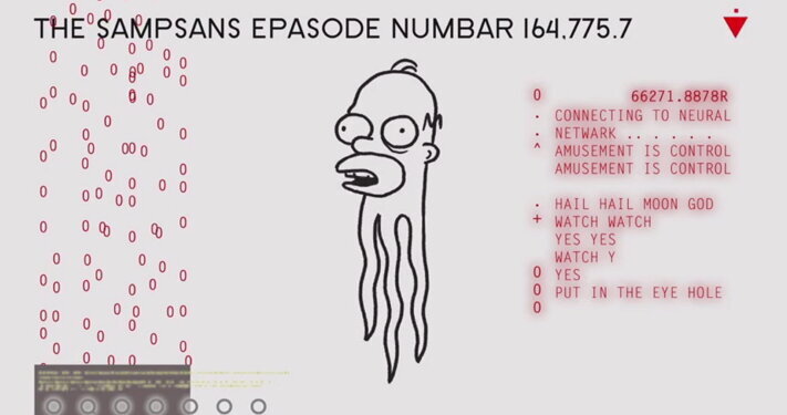 Gelmiş Geçmiş En Garip The Simpsons Girişi!