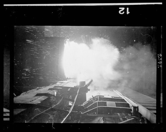 Smelter in a steel mill, Chicago, Illinois