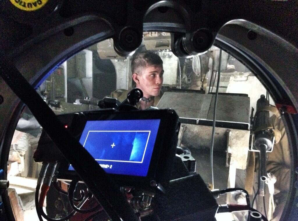 fury-david-ayer-logan-lerman-set-image