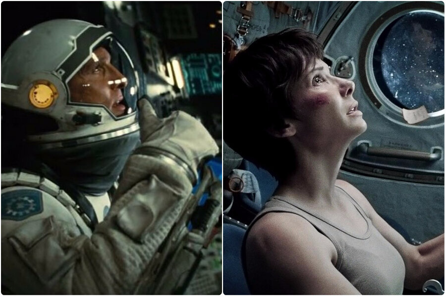 Uzay boşluğu, uzay yolculuğuna karşı: Gravity – Interstellar