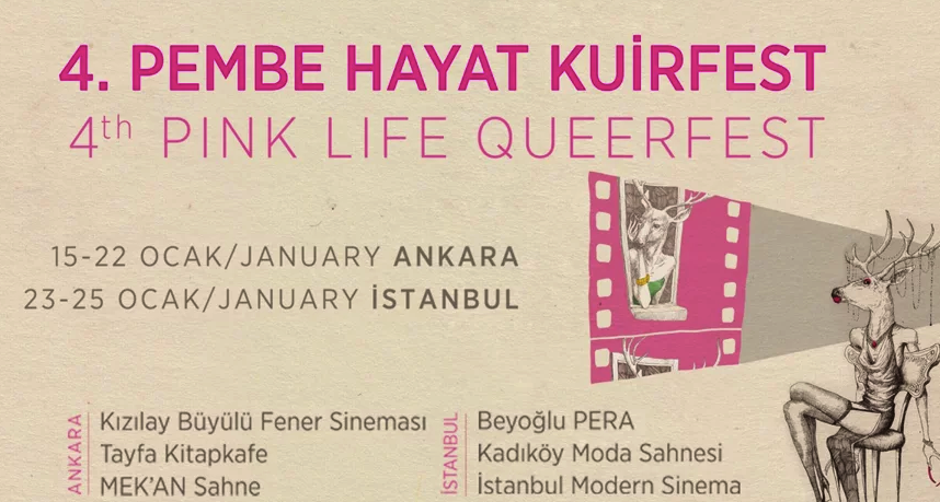 4. Pembe Hayat KuirFest Film Festivali Başlıyor!
