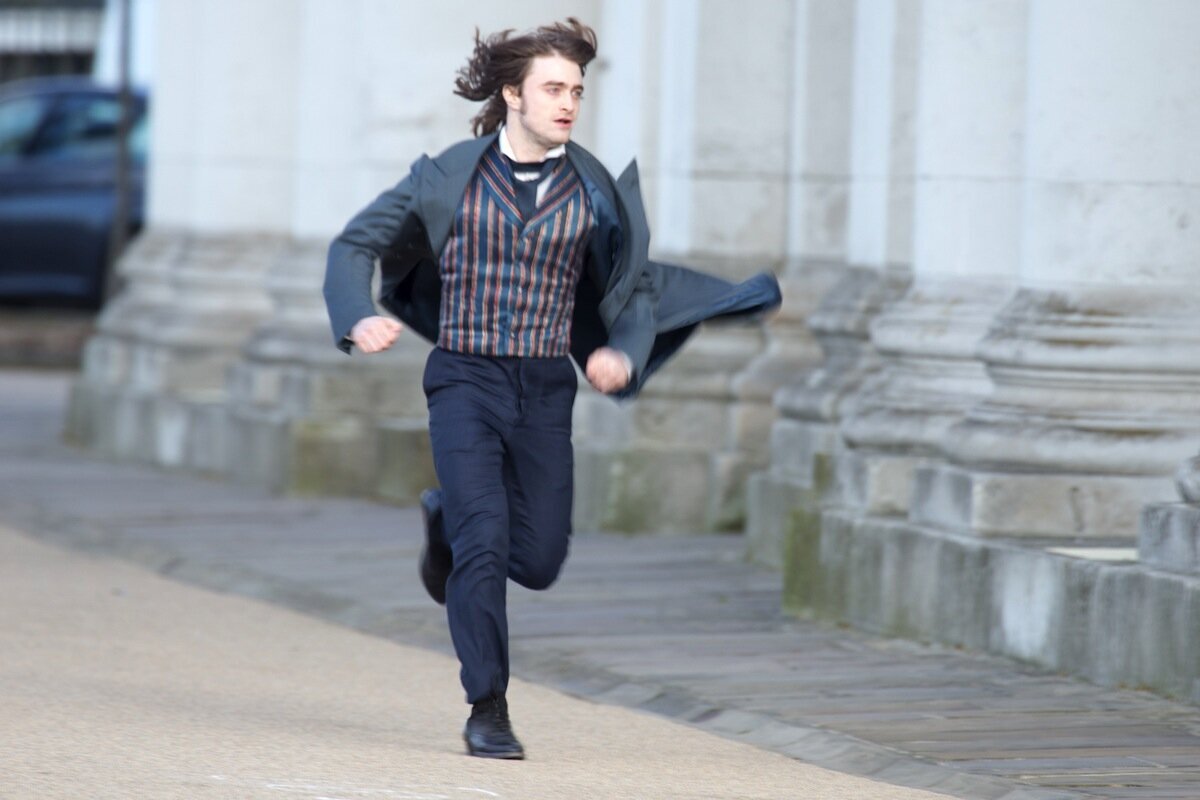Daniel Radcliffe on 'Frankenstein' film set