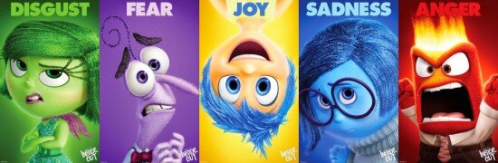 Inside Out - Emotion Poster-filmloverss