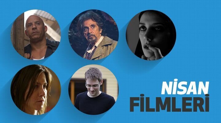 Nisan Ayında Vizyona Girecek Filmler