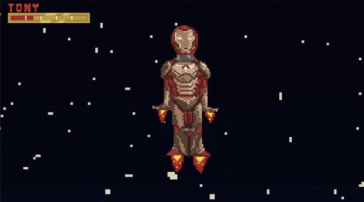 16 Bit Iron Man 3