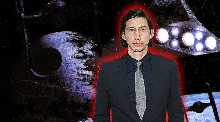 Adam Driver Force Awakens’ta Yüzünü Gösterdi