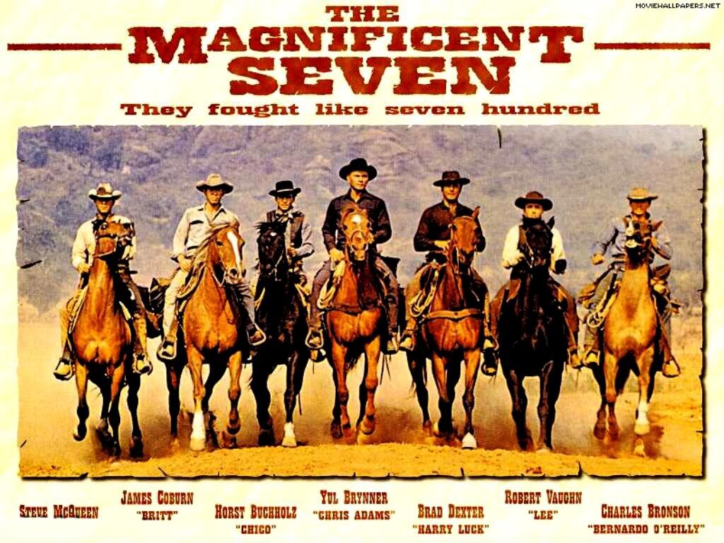 magnificent seven poster - filmloverss