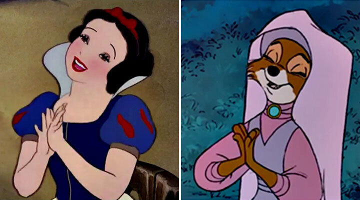 Walt Disney Filmlerinin Birbirini Tekrar Eden Sahneleri