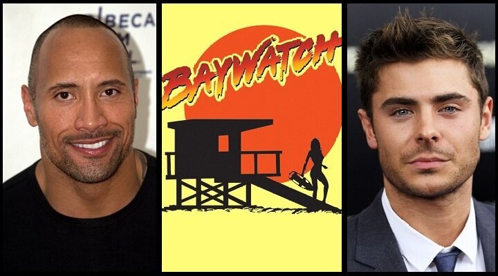 Zac Efron ve Dwayne Johnson’lı Baywatch Uyarlaması Geliyor!
