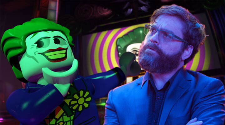 Zach Galifianakis Lego Batman Filminde Joker’i Seslendirecek!