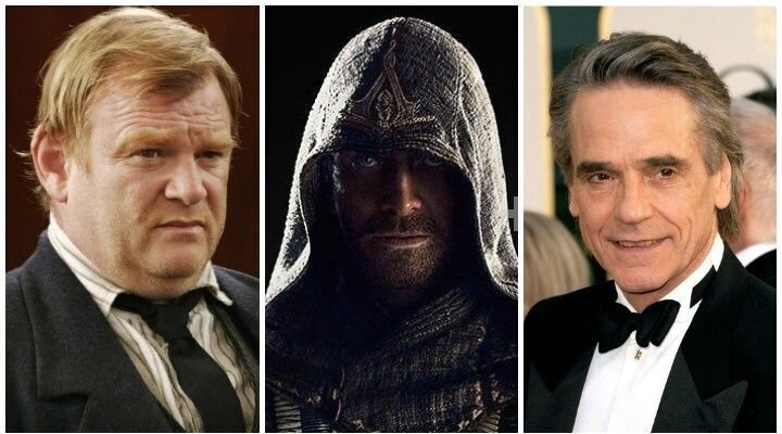 Jeremy Irons ve Brendan Gleeson Assassin’s Creed Kadrosunda
