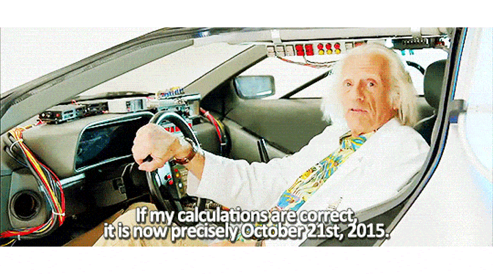 Back to the Future’dan Daha Önce Yayınlanmamış Görseller!