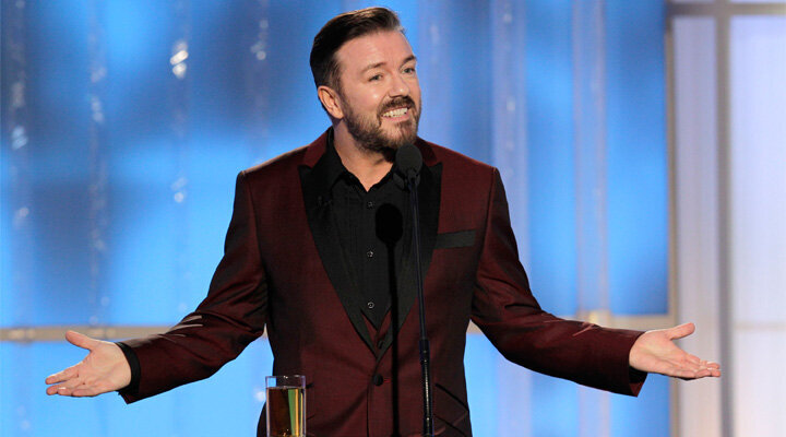 2016 Altın Küre Ödülleri’ni Ricky Gervais Sunacak