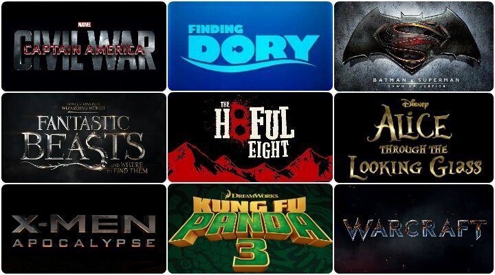 2016’nın Heyecanla Beklenen 20 Gişe Filmi