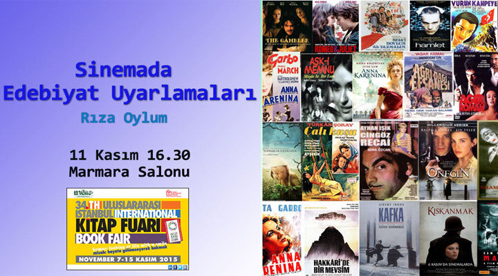 Tüyap’ta “Sinemada Edebiyat Uyarlamaları” Söyleşisi