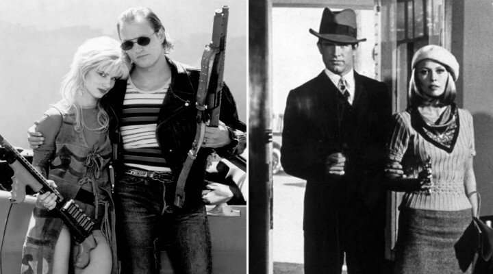 Sinematik İkilem: Natural Born Killers ve Bonnie and Clyde