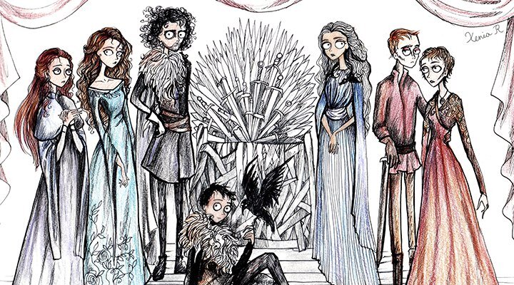Tim Burton’ın Game of Thrones Dünyası!