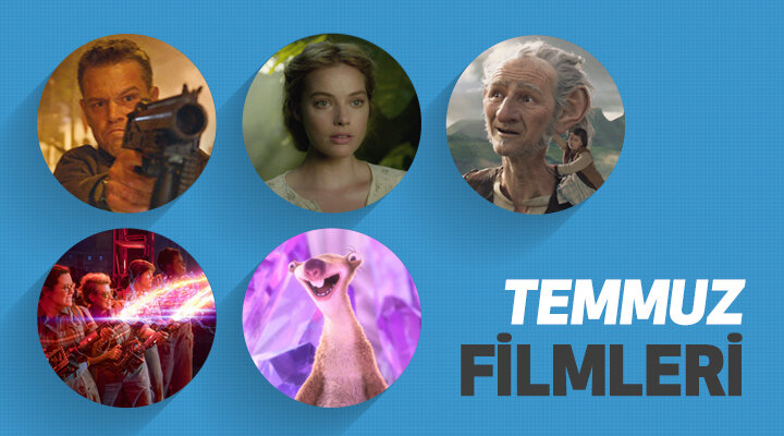 Temmuz Ayında Vizyona Girecek Filmler