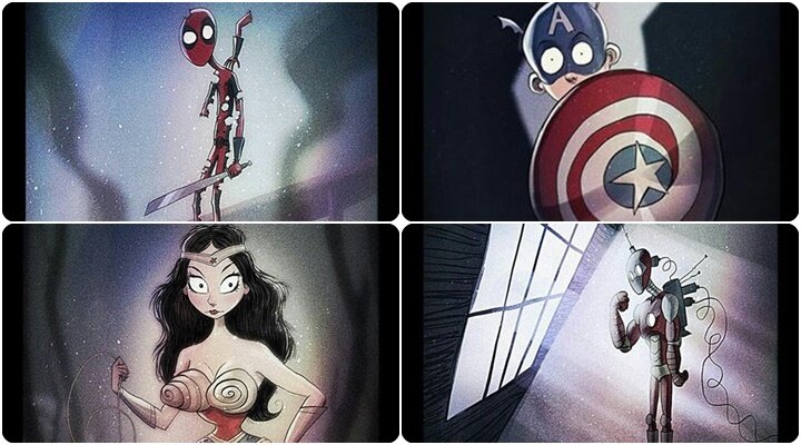 Tim Burton’ın Süper Kahramanları!