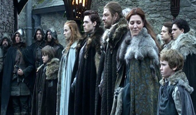 the-stark-family-in-game-of-thrones
