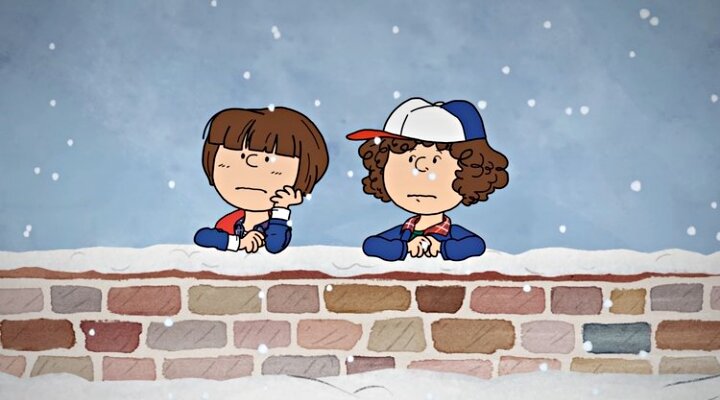 Stranger Things Karakterleri Charlie Brown Dünyasına Konuk Oldu!