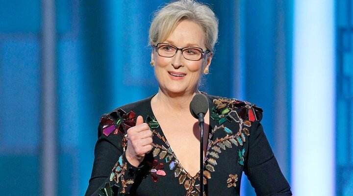 Meryl Streep Altın Küre’de Yaptığı Konuşma ile Geceye Damgasını Vurdu!
