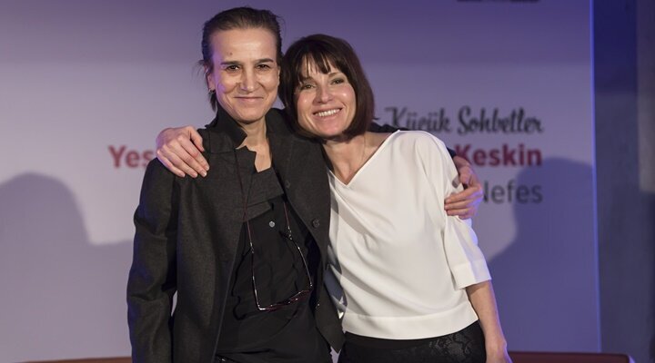 Birhan Keskin ve Yeşim Ustaoğlu !f İstanbul’da Buluştu!
