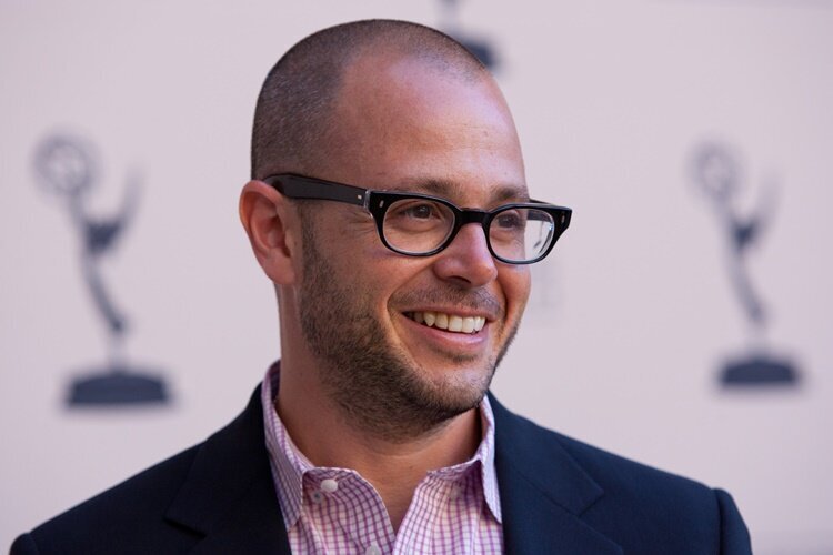 "Lost" co-creator and producer Damon Lindelof arrives at the The Academy of Television Arts & Sciences Producers Peer Group Primetime Emmy Awards cocktail reception on Sunday, Aug. 22, 2010, in Beverly Hills, Calif. (AP Photo/Jason Redmond)