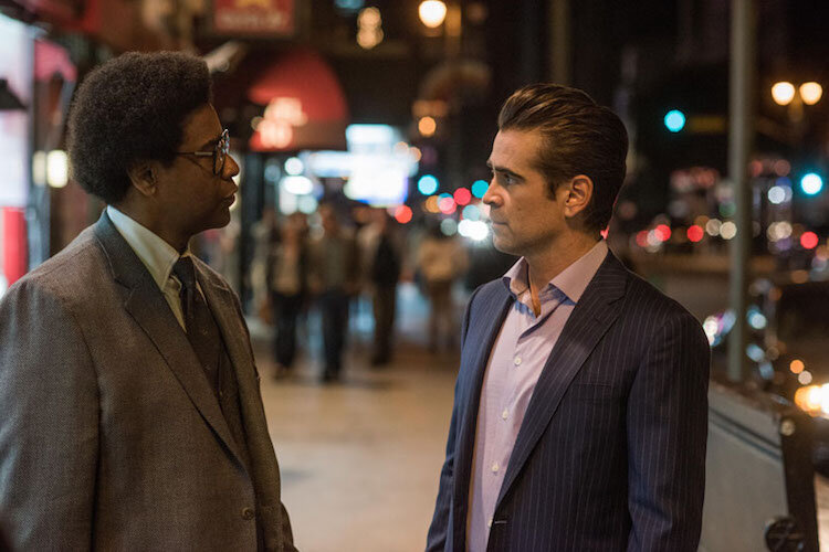 Denzel Washington and Colin Farrell star in Columbia Pictures' ROMAN J. ISRAEL ESQ.