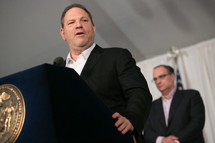 Mandatory Credit: Photo by Erik Pendzich/REX/Shutterstock (2503575i) Harvey Weinstein, Bob Weinstein 'Made in NY' Awards, New York, America - 10 Jun 2013