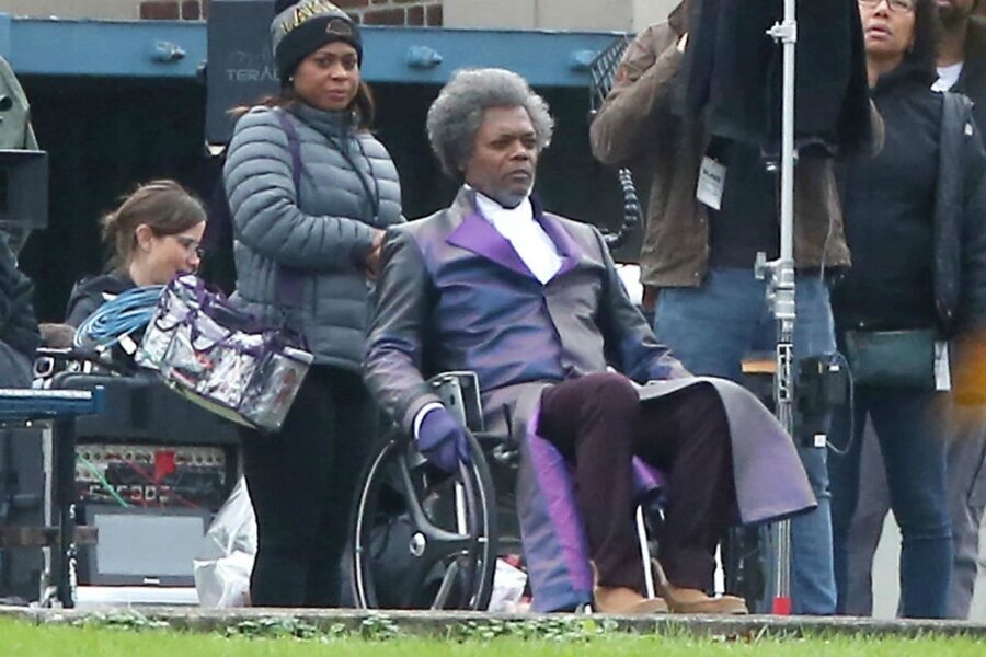 Çekimleri Devam Eden Glass’tan Samuel L. Jackson ve James McAvoy’lu Set Görselleri Geldi!