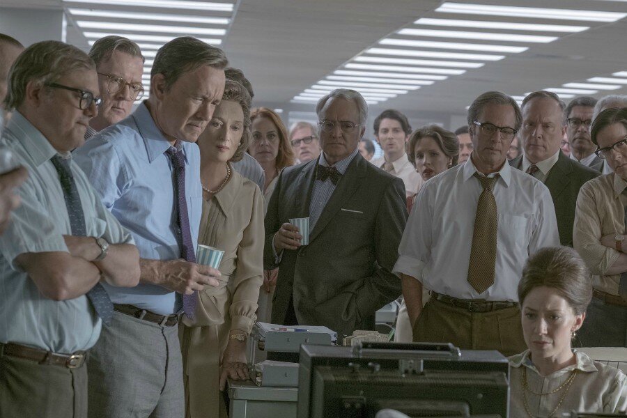 Steven Spielberg’ün Meryl Streep ve Tom Hanks’li Yeni Filmi The Post’tan İlk Görsel Yayınlandı!