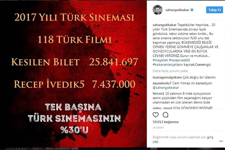 Şahan Gökbakar - FilmLoverss