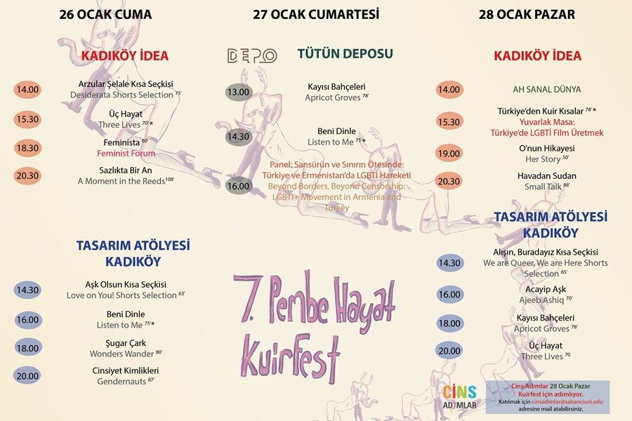 7. Pembe Hayat Kuirfest Başlıyor!