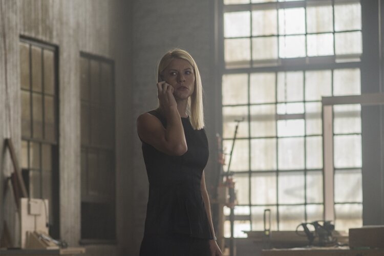 Claire Danes as Carrie Mathison in HOMELAND (Season 7, Episode 01). - Photo: Jacob Coppage/SHOWTIME - Photo ID:  HOMELAND_702_197.R