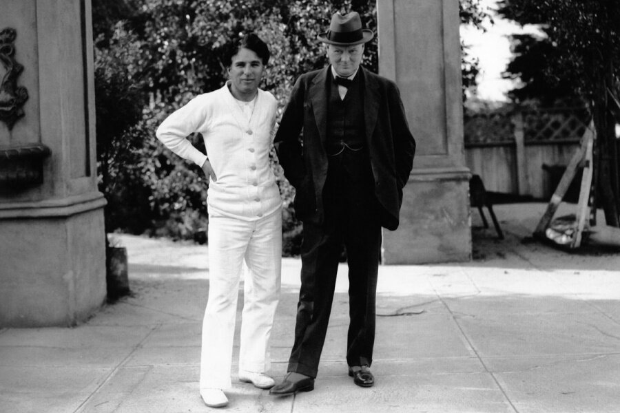 City Lights Filminin Çekimleri Sırasında Winston Churchill’in Charlie Chaplin’e Gerçekleştirdiği Ziyaret