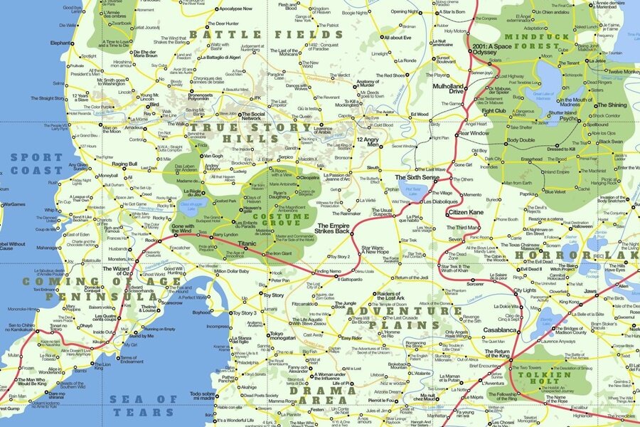 1800’den Fazla Filmden Oluşan Dev Sinema Haritası: Movieland