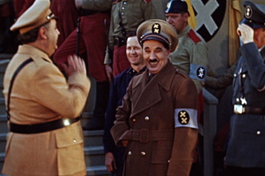 Charlie Chaplin’in Başyapıtlarından The Great Dictator’ın Renkli Kamera Arkası Görüntüleri