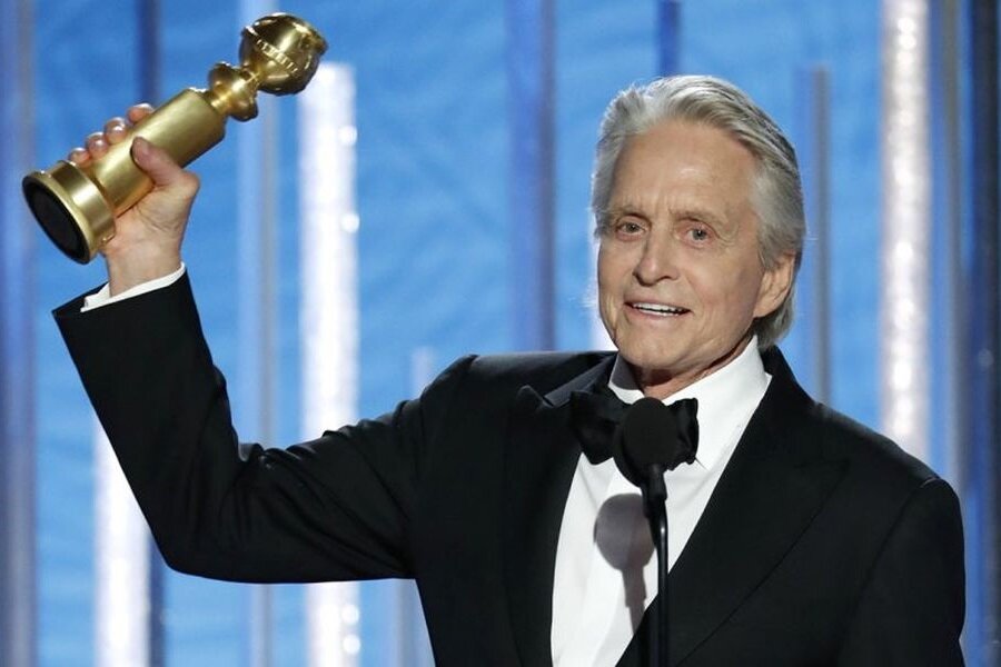 Michael Douglas, Kazandığı Altın Küre Ödülü’nü 102 Yaşındaki Babası Kirk Douglas’a İthaf Etti