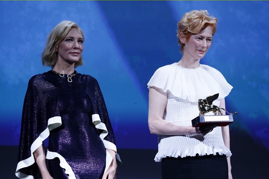 Tilda Swinton, Venedik Film Festivali’ndeki Konuşmasında Sinemaya Olan Aşkından Bahsetti