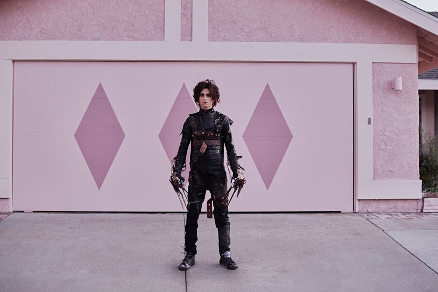 Tim Burton, Timothée Chalamet’li Edgar Scissorhands Reklamı Hakkındaki Görüşlerini Paylaştı