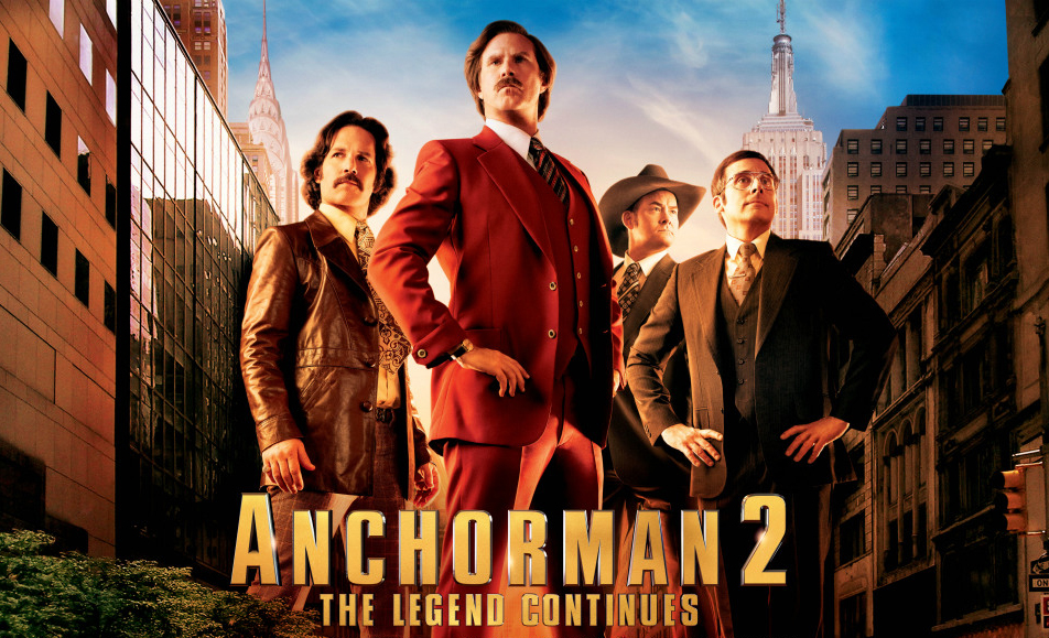 Anchorman 2: The Legend Continues’tan İki Yeni Tv Spotu
