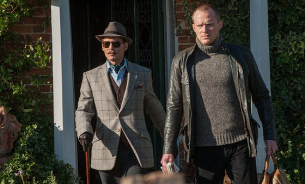 Johnny Depp’li Mortdecai’den İlk Kare