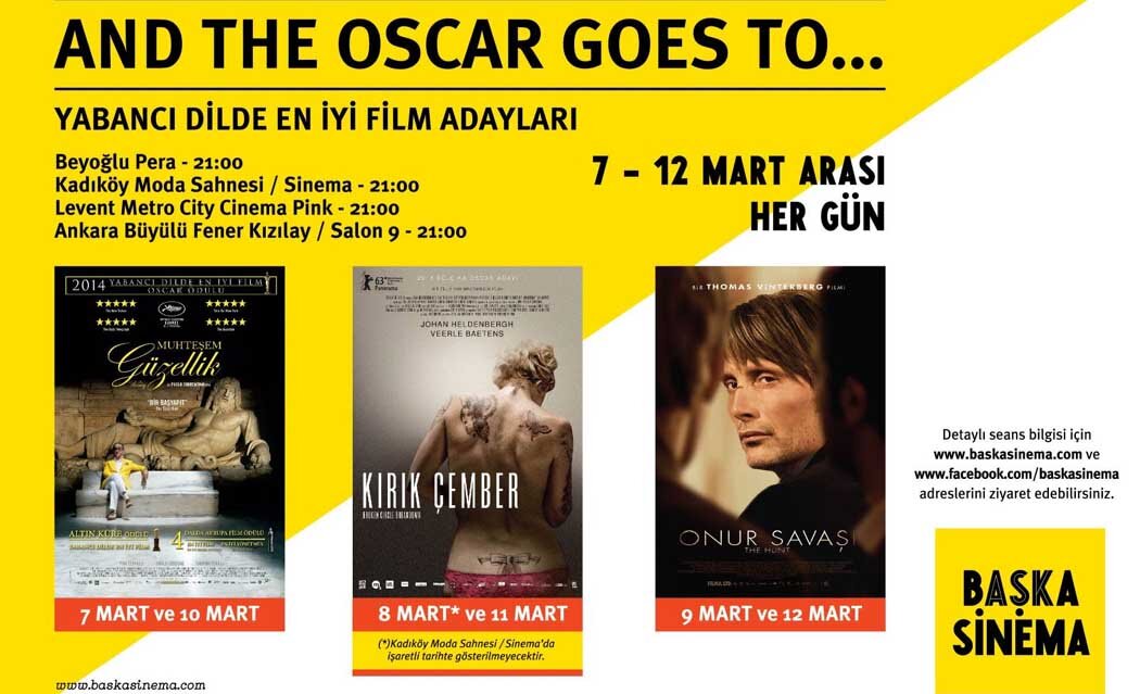 La Grande Bellezza, Jagten ve The Broken Circle Breakdown Gösterimleri Devam Ediyor!